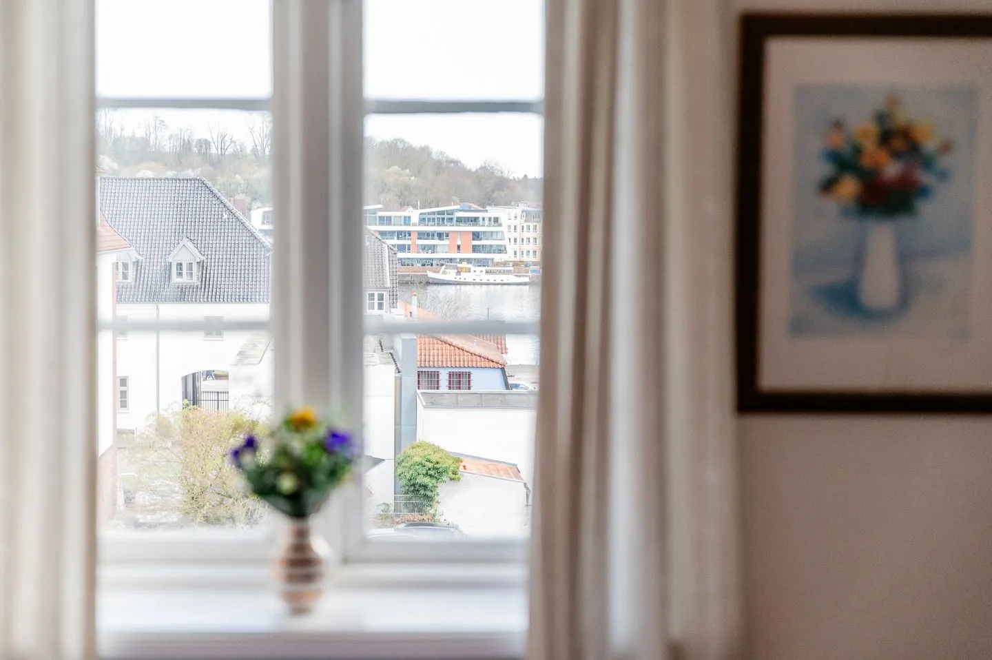 Ferienwohnung Hafenblick Flensburg - Meerblick