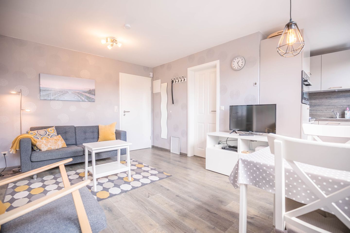 Haus Strandbrise, Whg. 5, Wohnzimmer