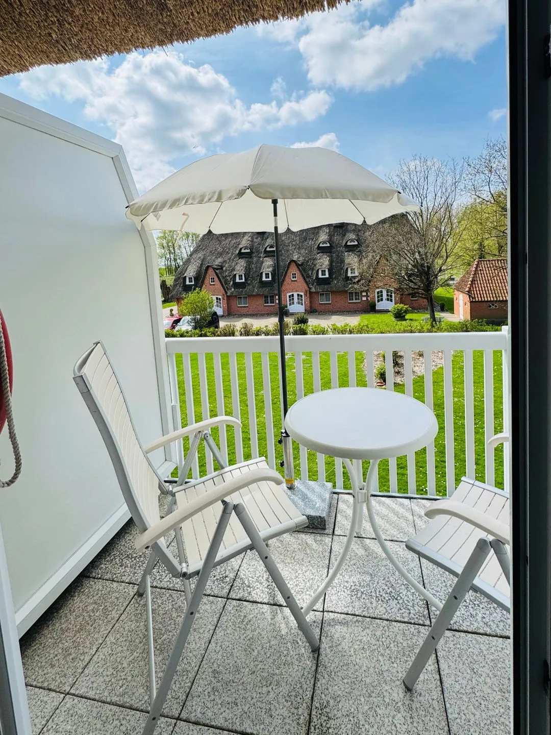 Captain`s Suite Dithmarschen - Balkon