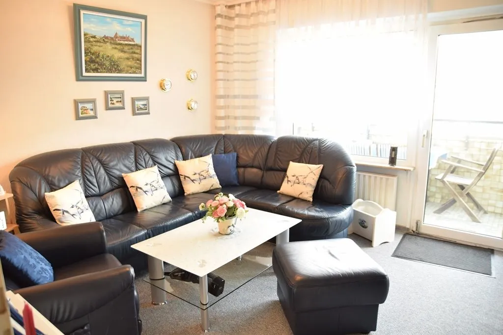 Kjeirstr. 19-21, Whg. 16 Westerland - Wohnzimmer