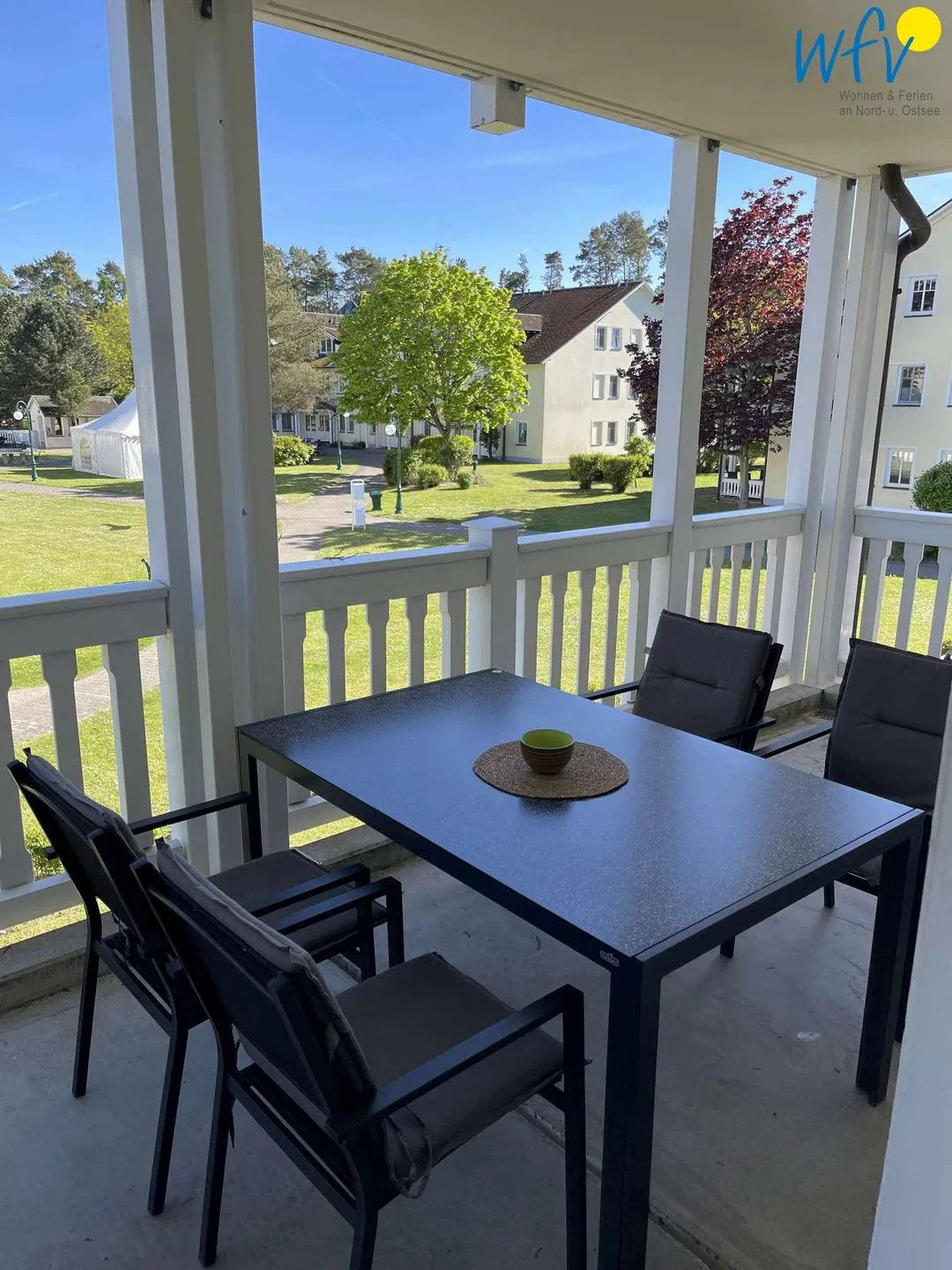 Dünenpark Binz Ferienwohnung 215 Rügen - Binz - Balkon