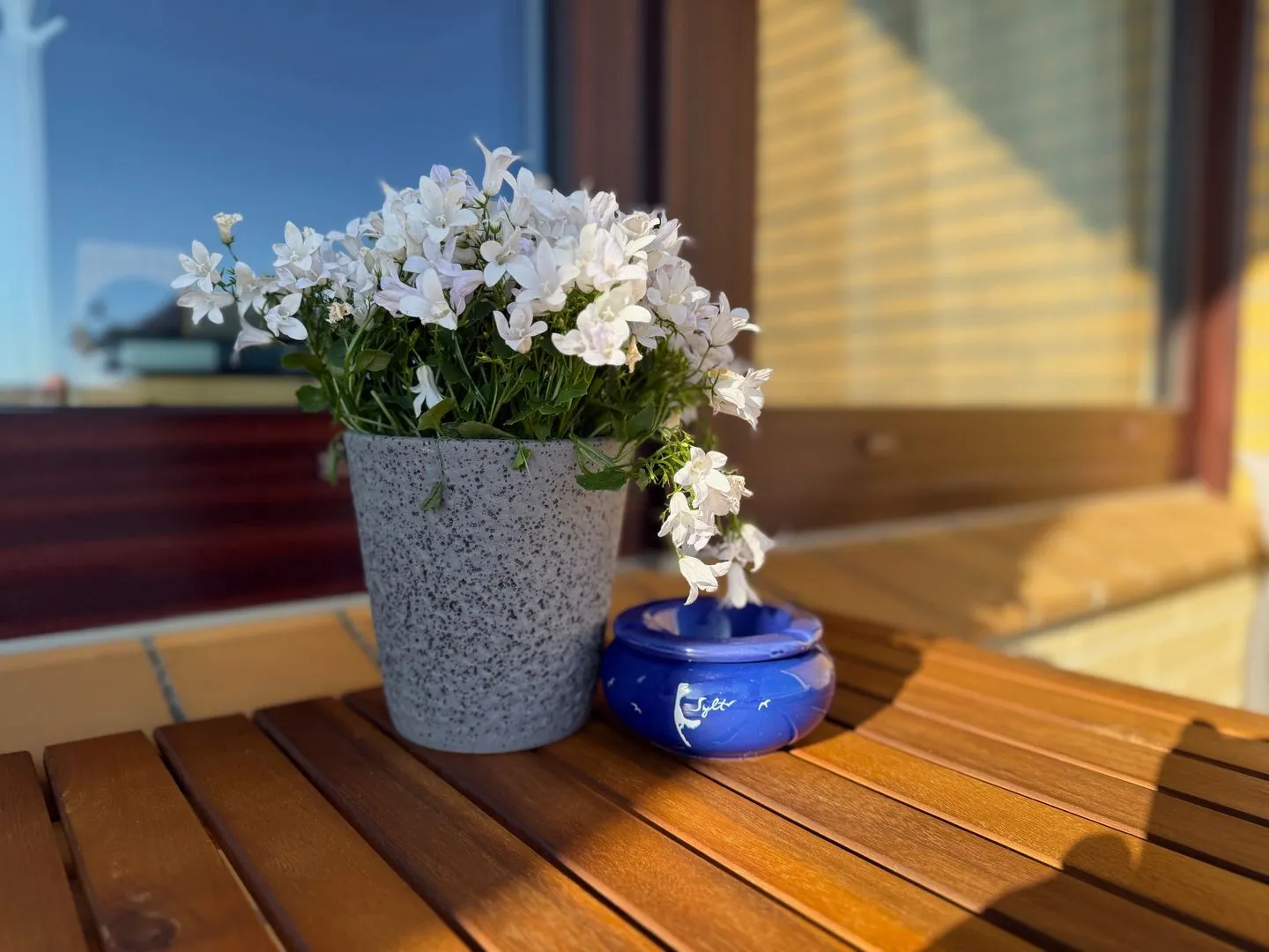 Ferienwohnung Brandenburgerstr. 11 - Dühne16 mit kleinem Meerblick Westerland - Balkon