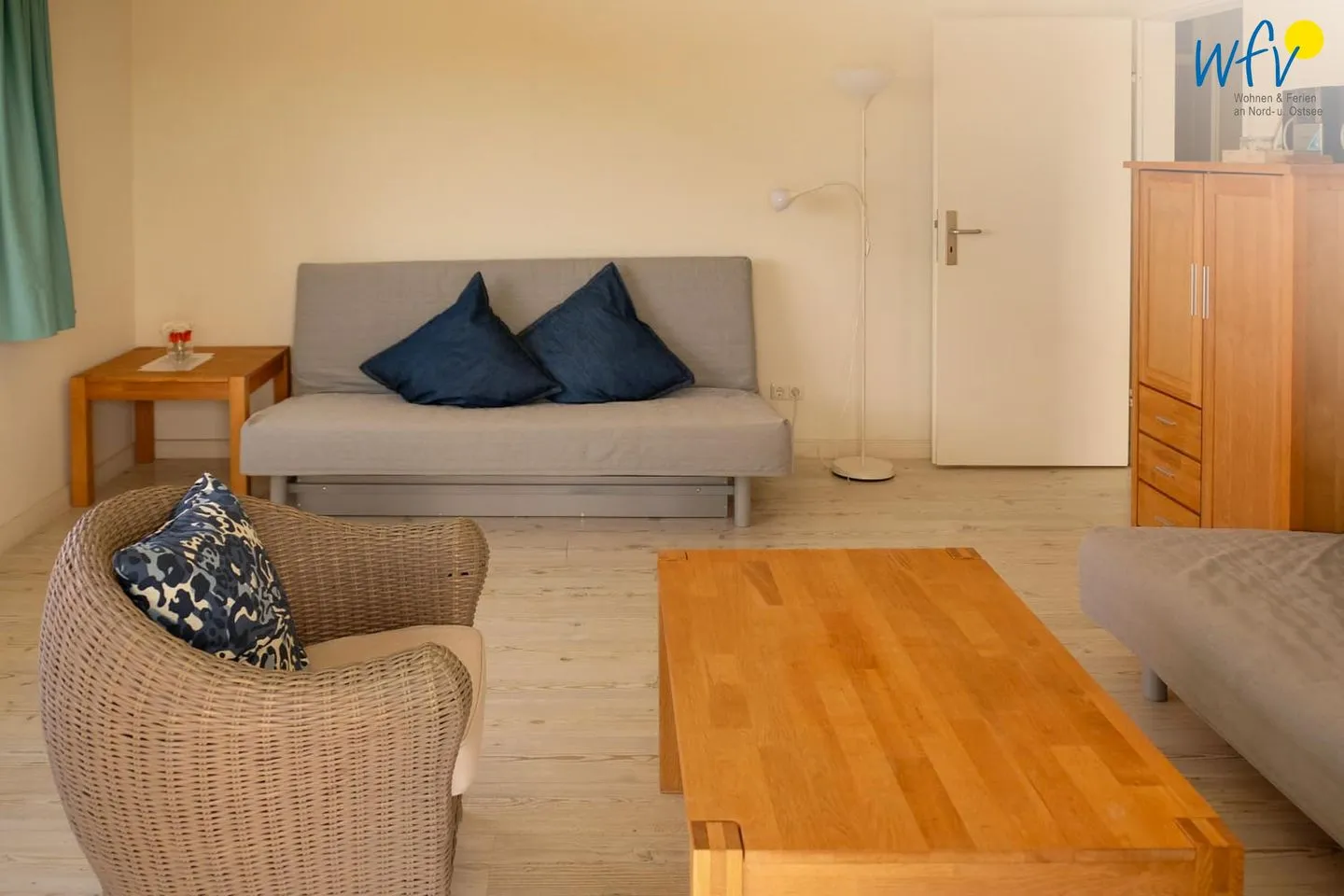 Haus Harle Hörn Ferienwohnung 1 und 2 Wangerooge - Wohnzimmer