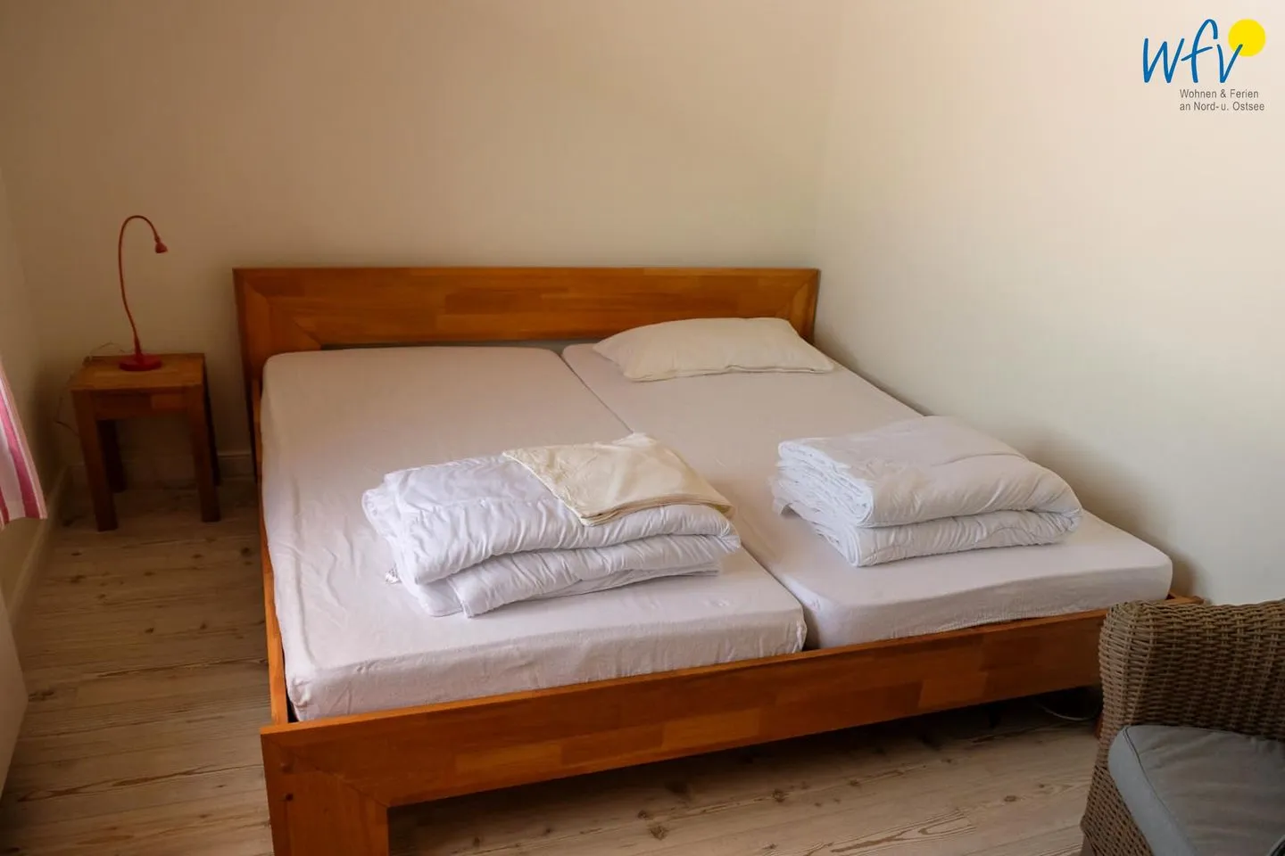 Haus Harle Hörn Ferienwohnung 1 und 2 Wangerooge - Schlafzimmer