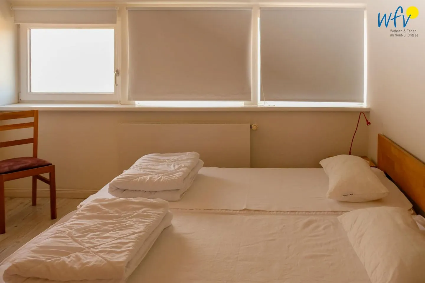 Haus Harle Hörn Ferienwohnung 1 und 2 Wangerooge - Schlafzimmer