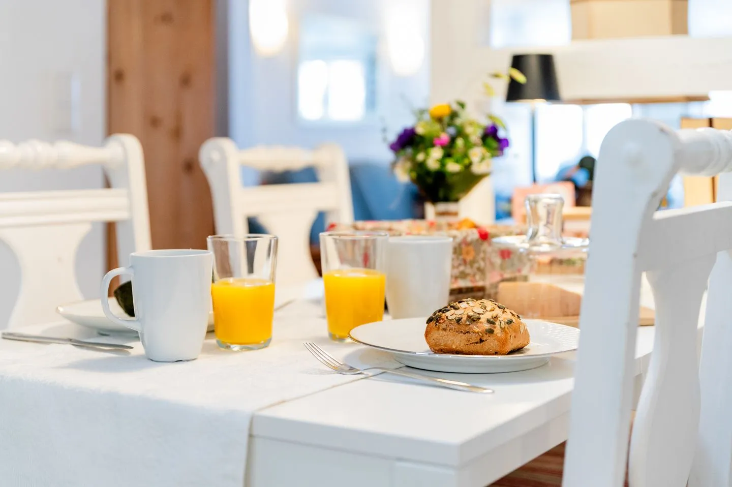 Ferienwohnung Kapitänswohnung Flensburg - Wohnzimmer