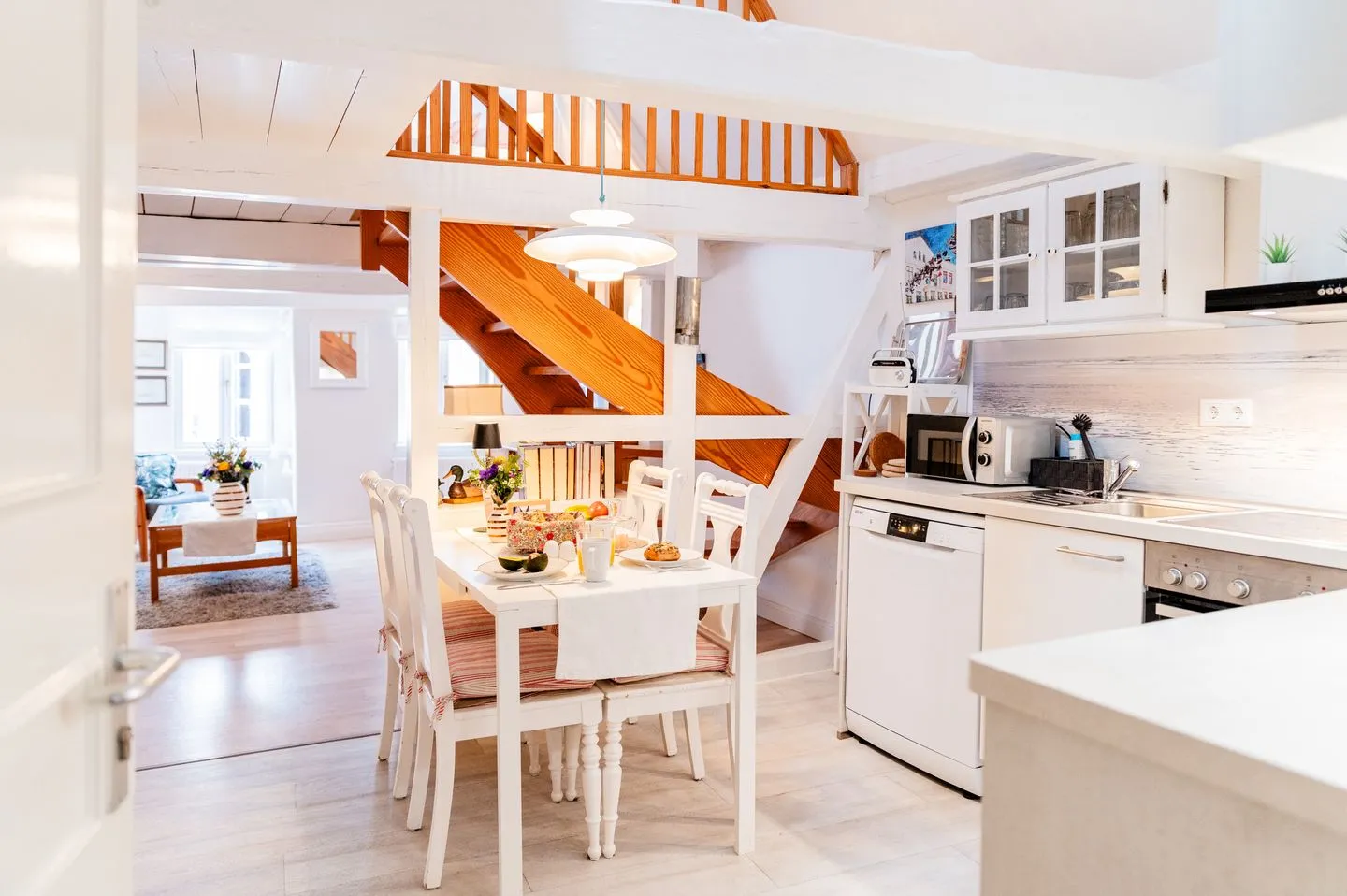 Ferienwohnung Kapitänswohnung Flensburg - Küche / Küchenzeile