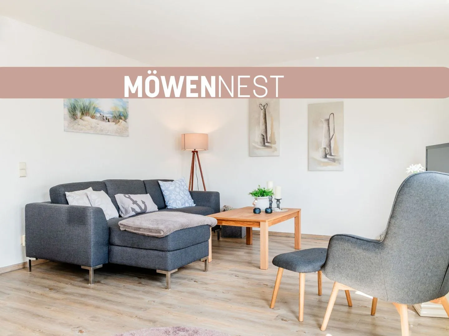 Mövennest Ferienwohnung Ringsberg - Wohnzimmer