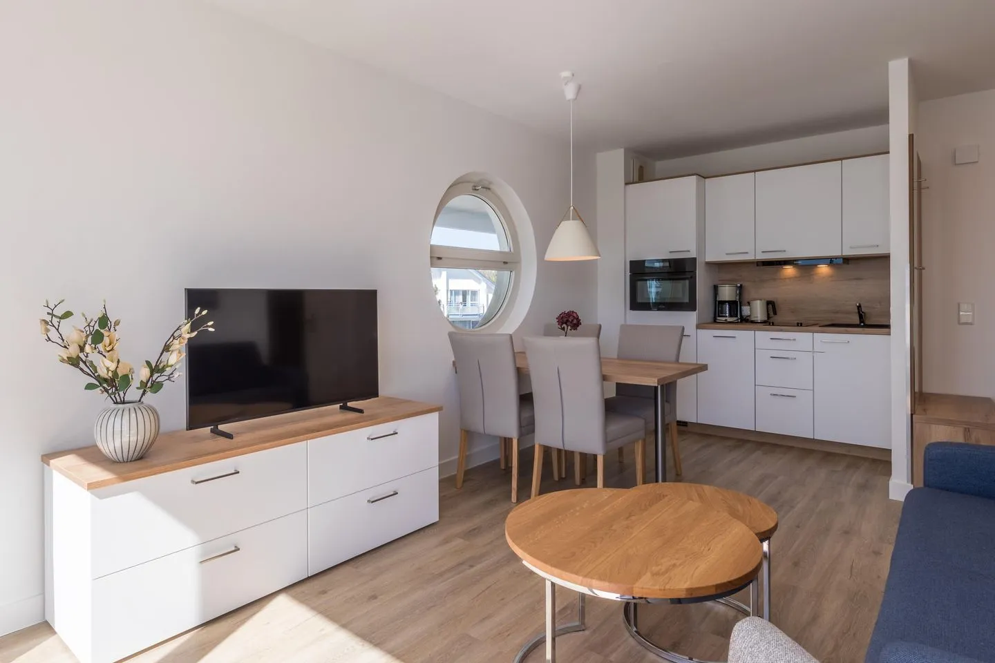 Kleine Freiheit Zingst - Ferienwohnung Kleine Freiheit moderne Küchenzeile