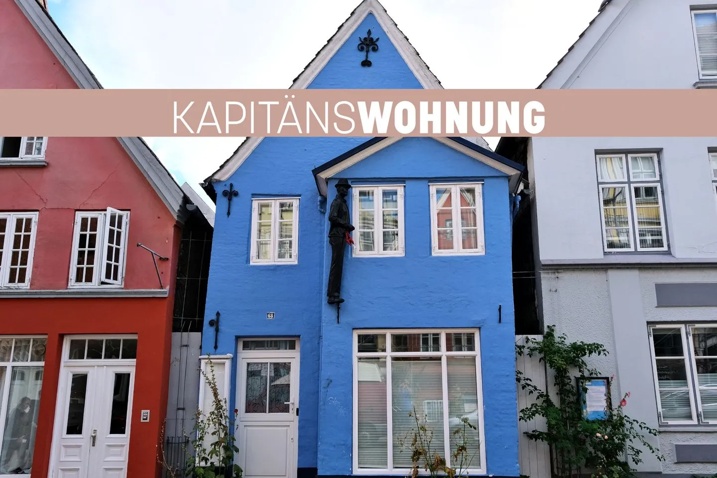 Ferienwohnung Kapitänswohnung Flensburg - Fassade / Eingang