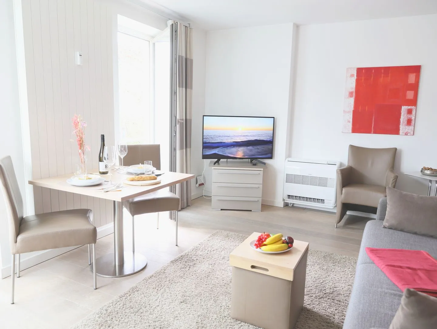 Viktoriastraße 6, Viktoria Residenz, Whg. 14 Westerland - Wohnzimmer