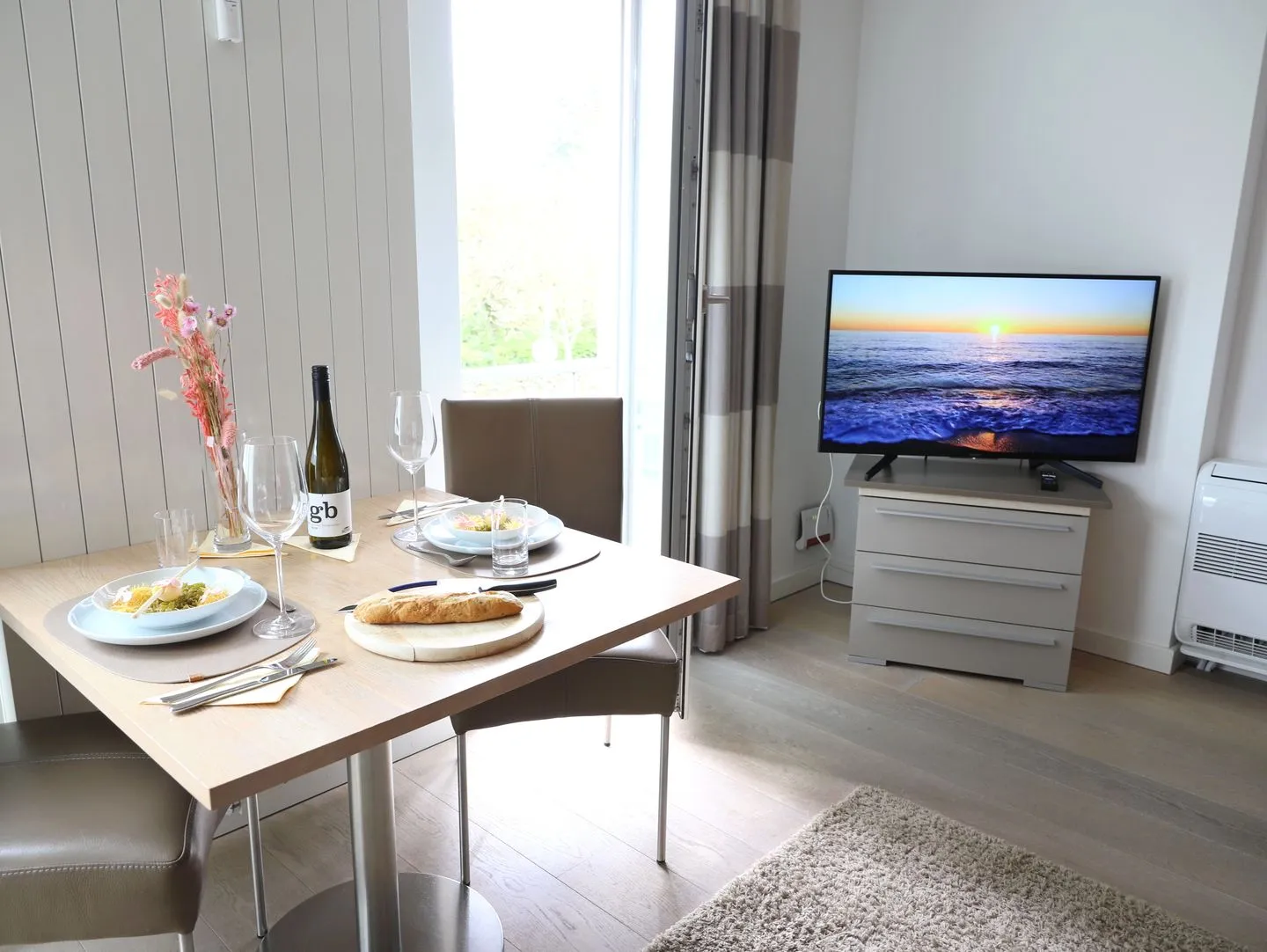 Viktoriastraße 6, Viktoria Residenz, Whg. 14 Westerland - Wohnzimmer