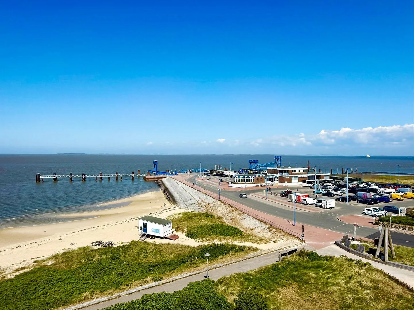Haus Nordenlicht Ferienwohnung Kiek-ut Wittdün auf Amrum - Meerblick