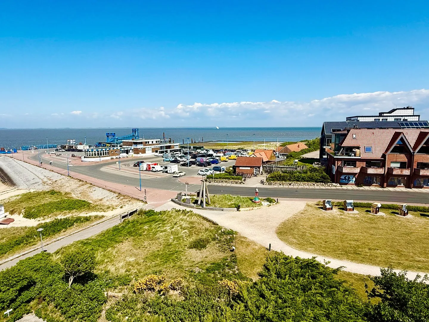 Haus Nordenlicht Ferienwohnung Kiek-ut Wittdün auf Amrum - Meerblick
