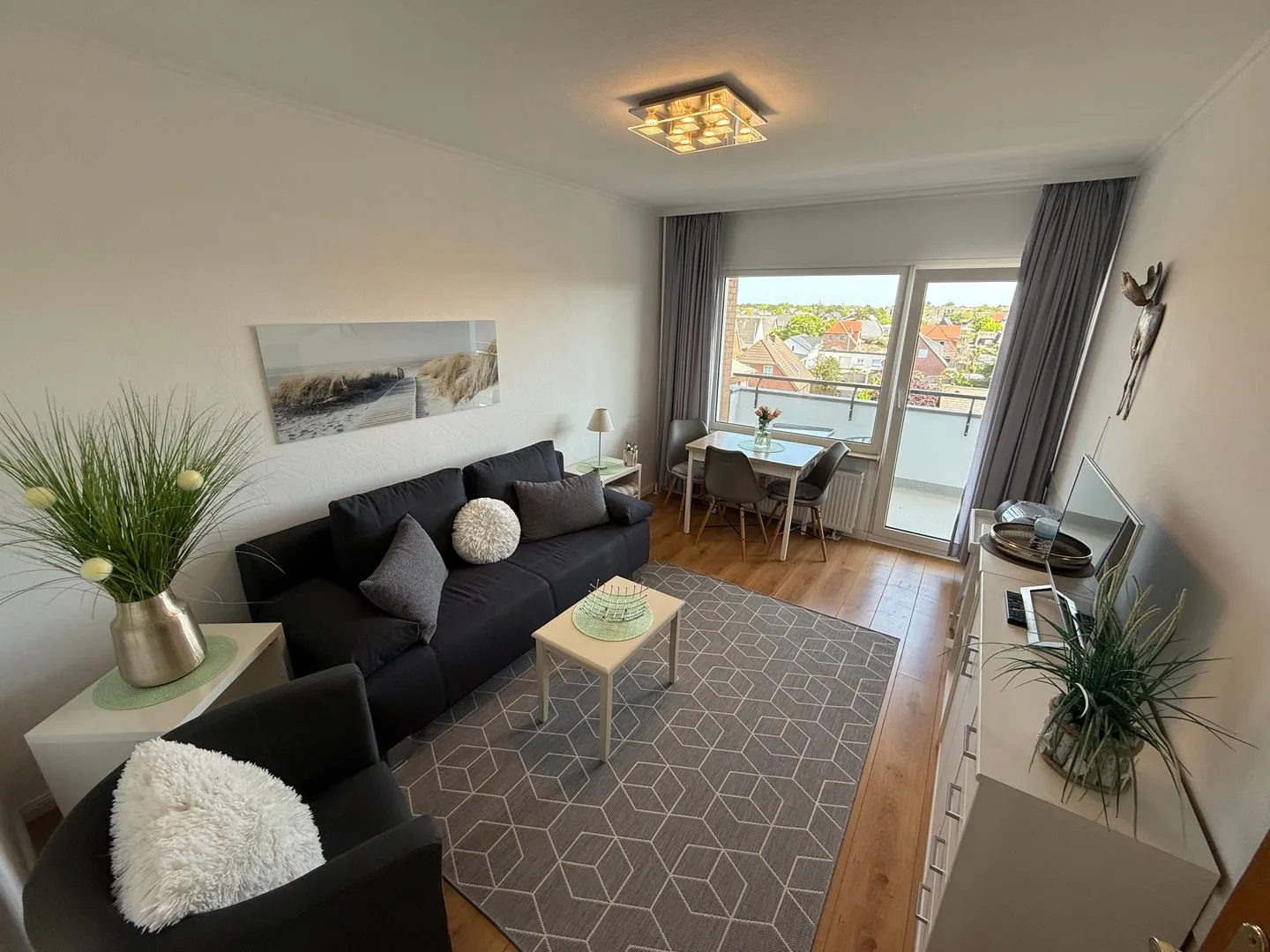 Ferienwohnung im Haus Nordland App 83 Westerland - Wohnzimmer
