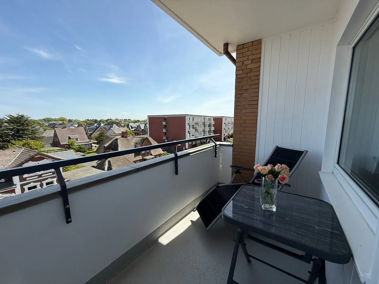 Ferienwohnung im Haus Nordland App 83 Westerland - Balkon