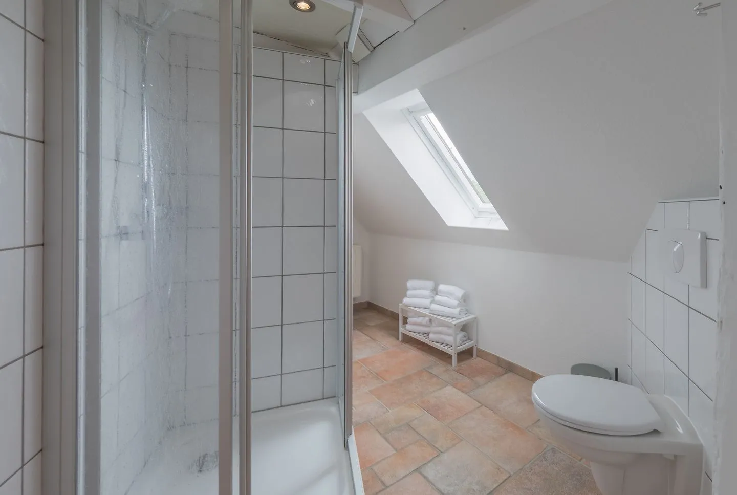 WiesenQuartier Penkow - Ferienhaus Wiesenquartier Penkow Badezimmer Obergeschoss