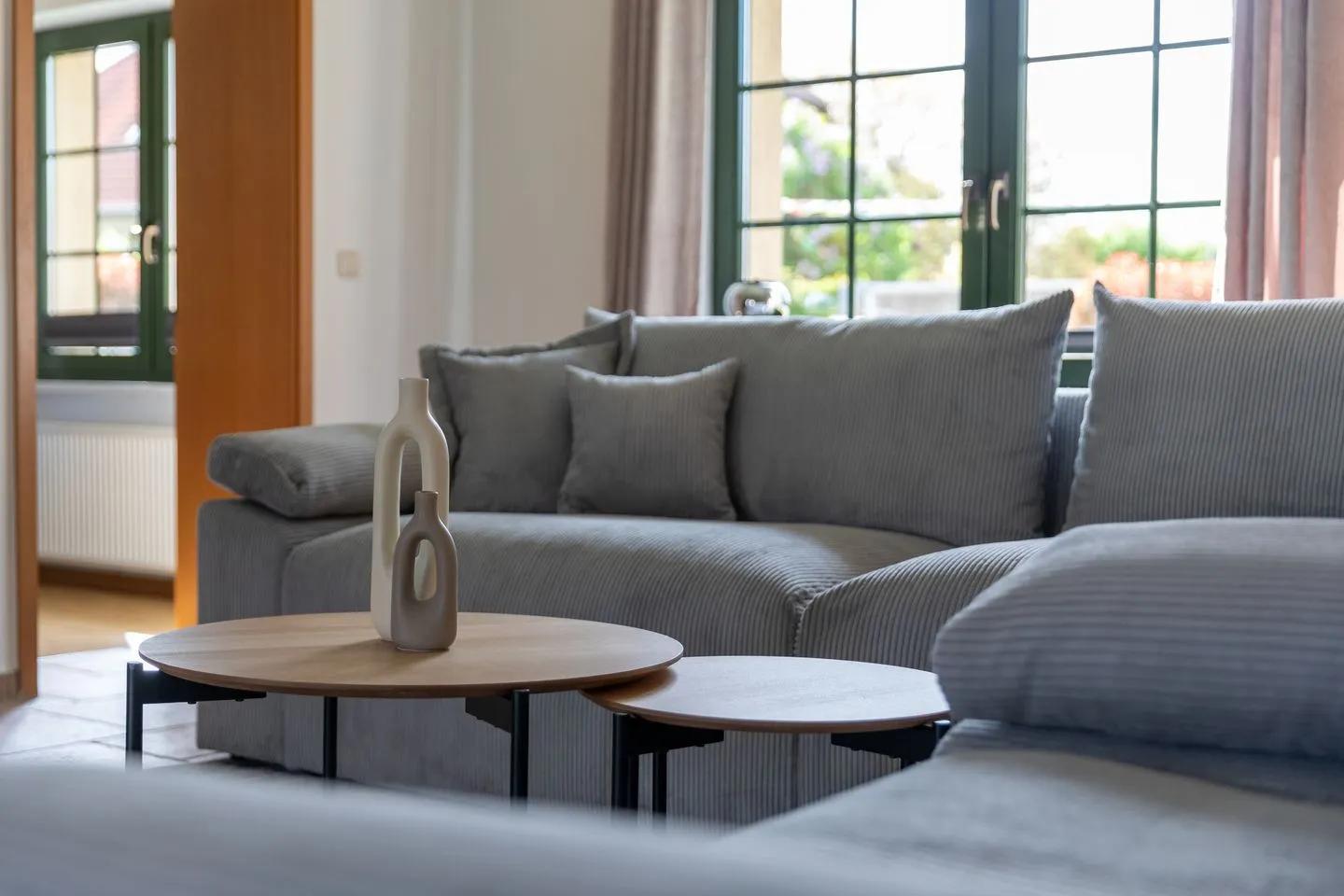 WiesenQuartier Penkow - Ferienhaus Wiesenquartier Penkow Wonzimmer Couchtisch