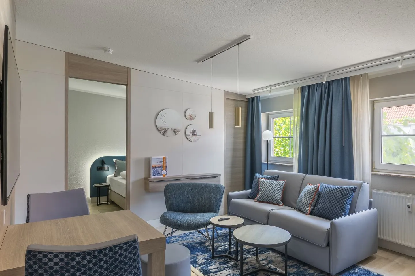 Hafendomicil MareMüritz Waren (Müritz) - Ferienwohnung Hafendomicil MareMüritz Sofa