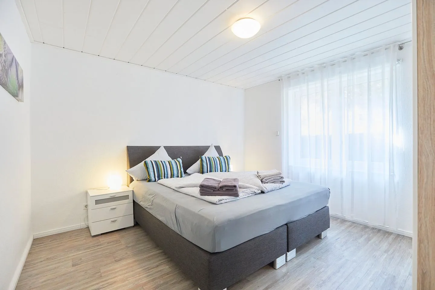 Haus Nordstrand - Ferienwohnung 3 Borkum - Schlafzimmer