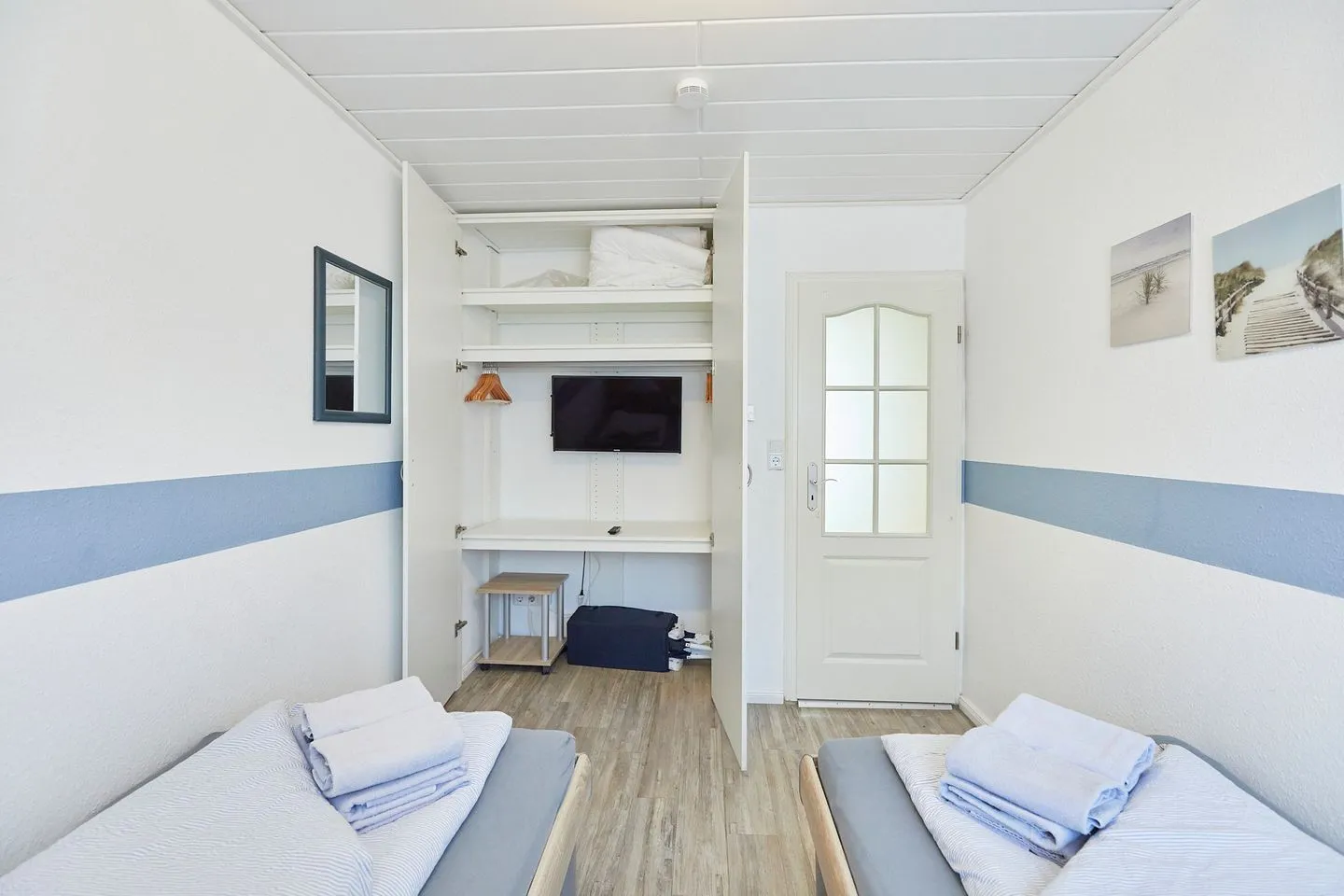 Haus Nordstrand - Ferienwohnung 3 Borkum - Schlafzimmer