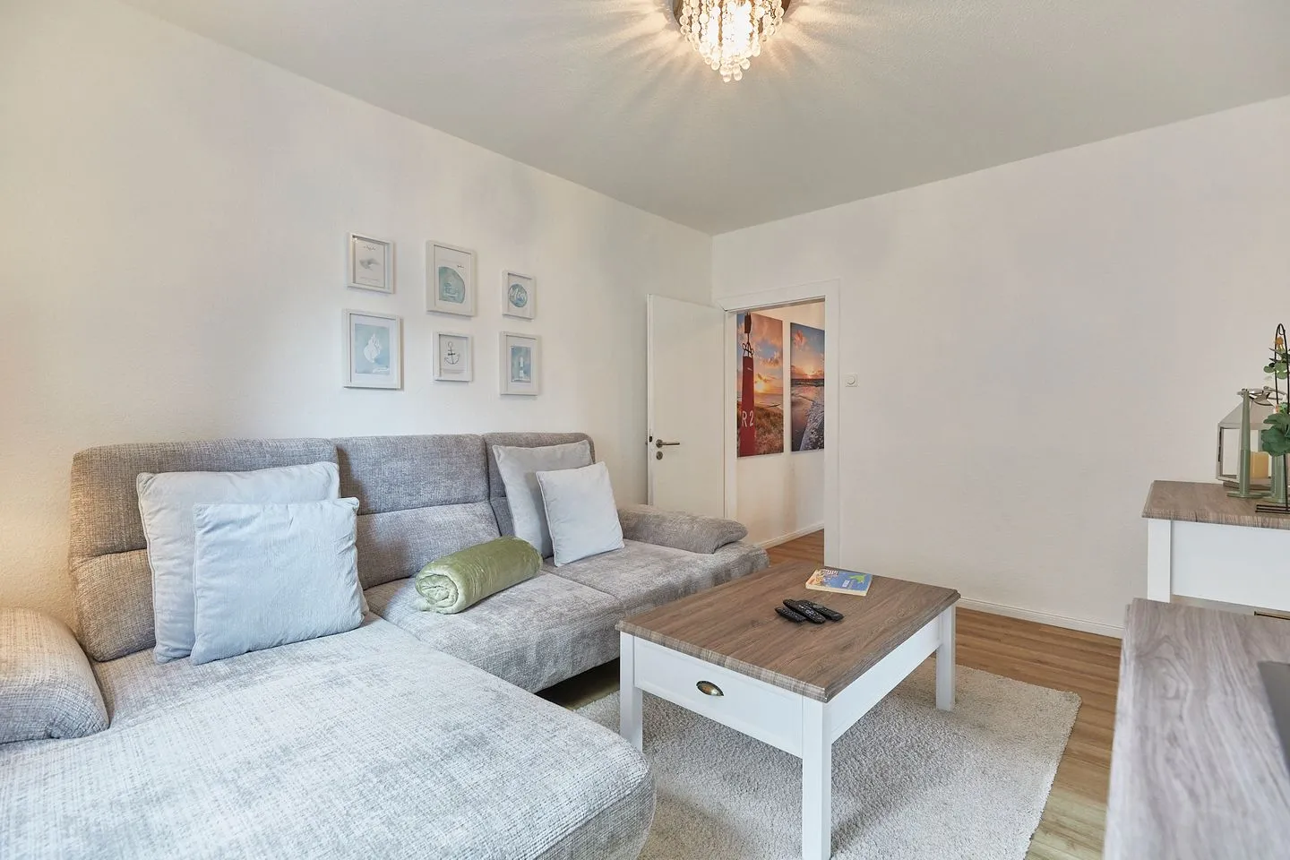 Haus Amelie - Ferienwohnung Grote Amelie Borkum - Wohnzimmer