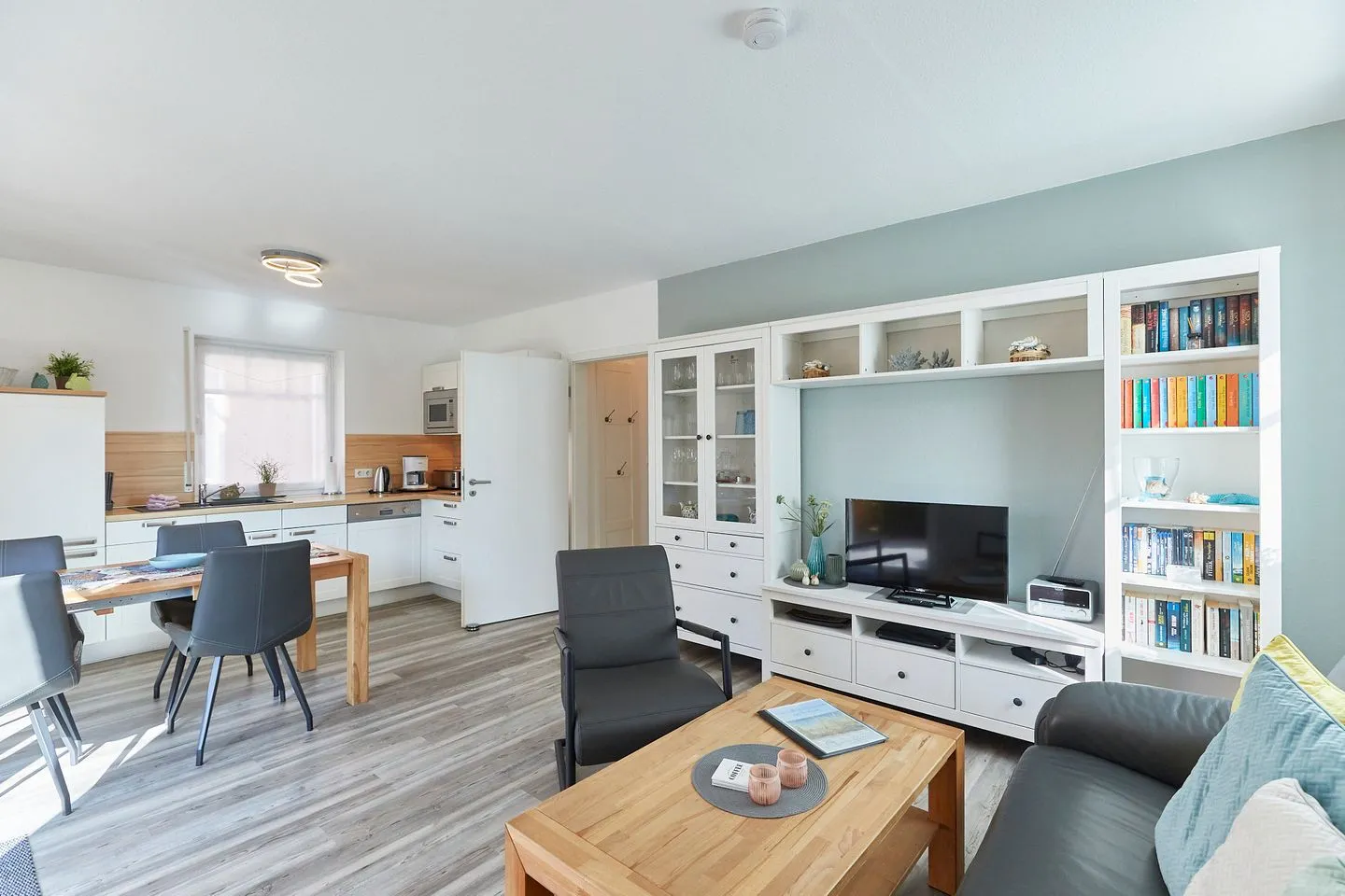 Ferienwohnung Westwind Borkum - Wohnzimmer