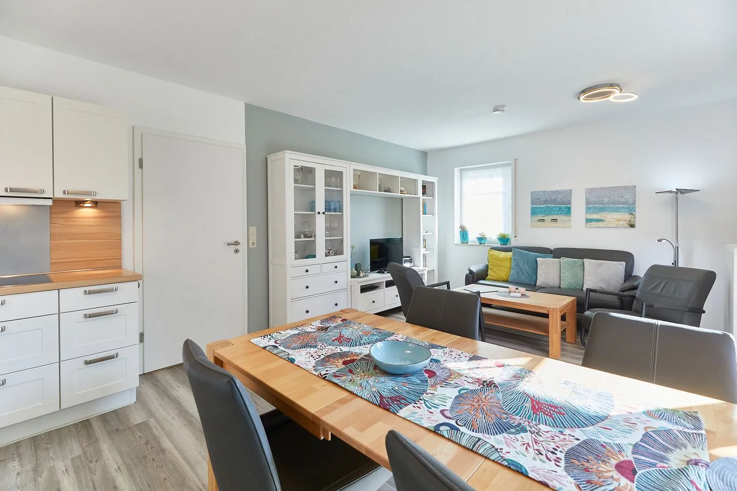 Ferienwohnung Westwind Borkum - Wohnzimmer