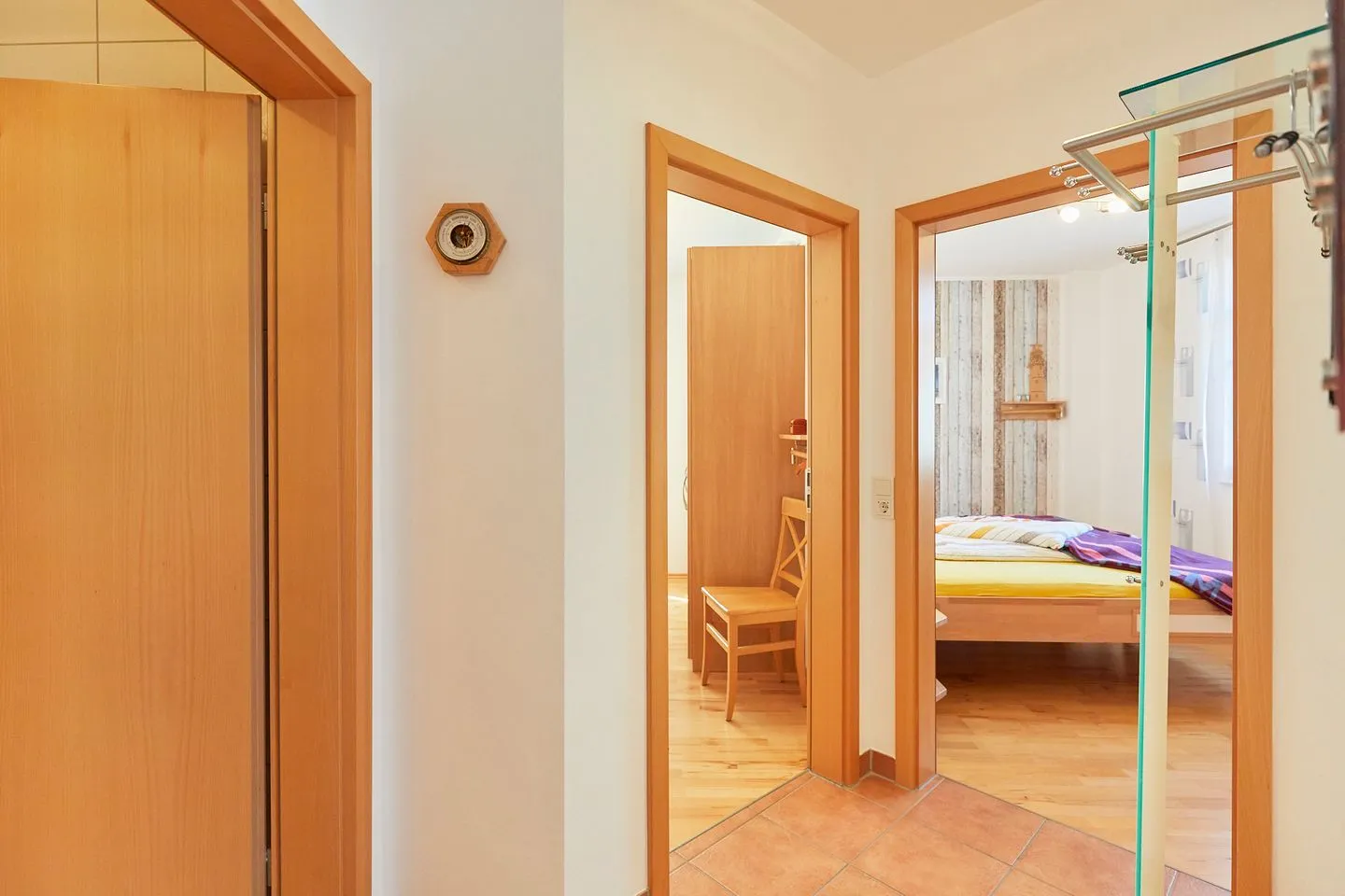 Haus Stella Maris - Ferienwohnung Lichtblick Borkum - Schlafzimmer