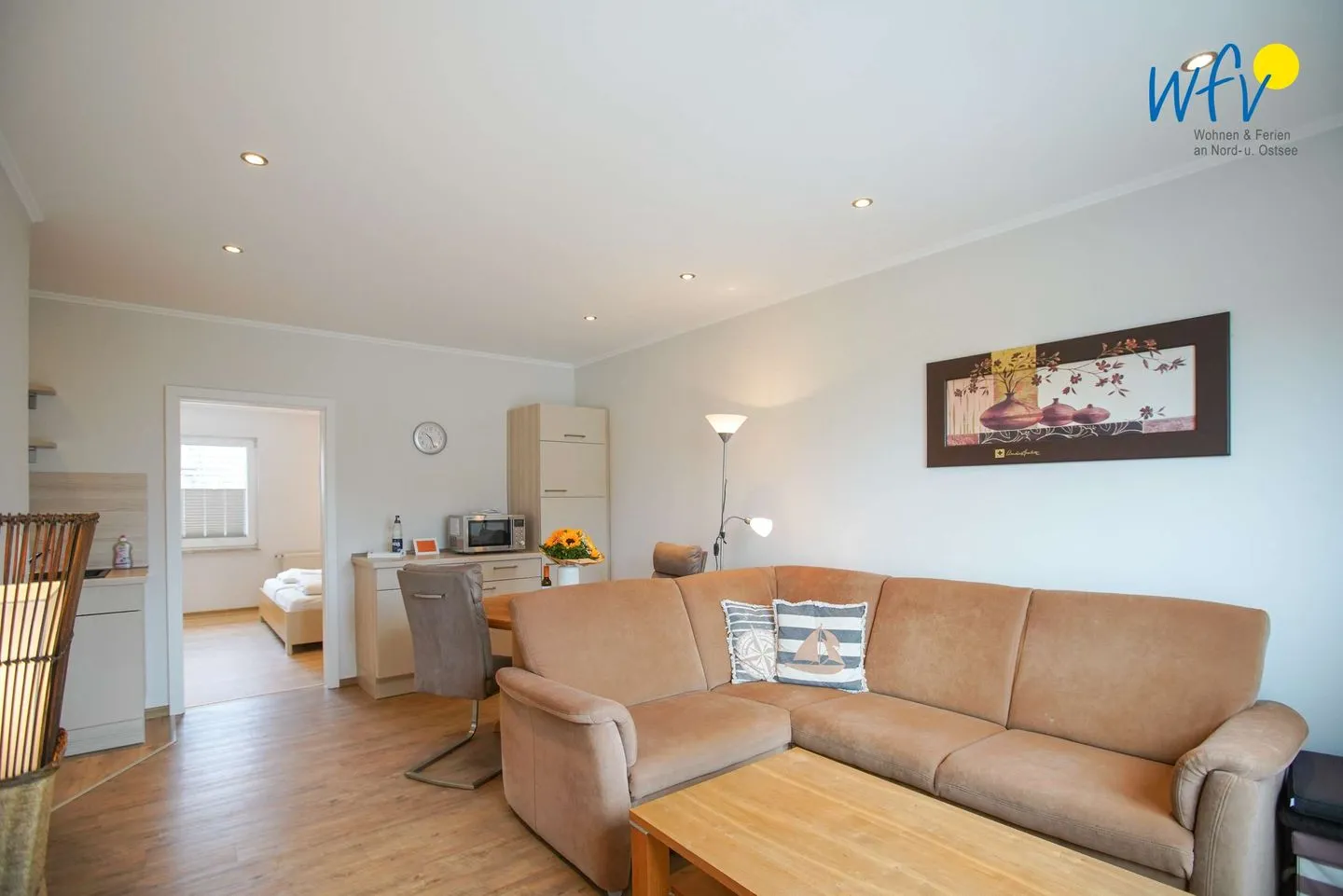 Apartmenthaus Roberta Ferienwohnung Borkum Riff Borkum - Wohnzimmer