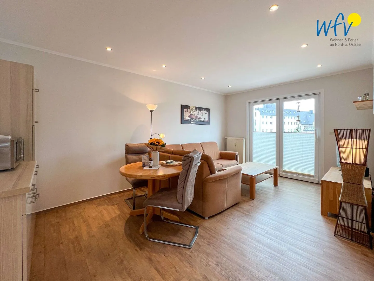 Apartmenthaus Roberta Ferienwohnung Borkum Riff Borkum - Wohnzimmer