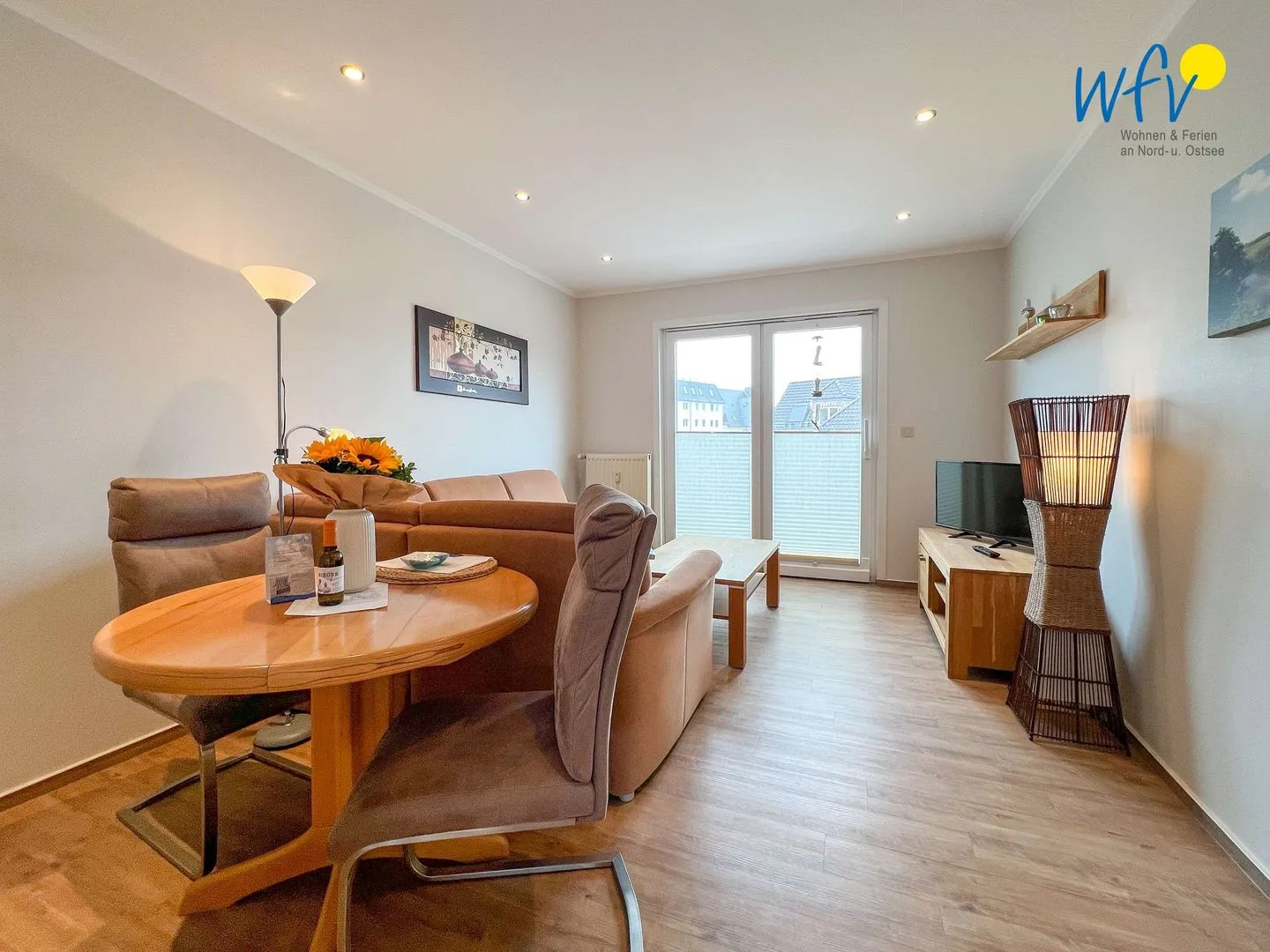 Apartmenthaus Roberta Ferienwohnung Borkum Riff Borkum - Wohnzimmer
