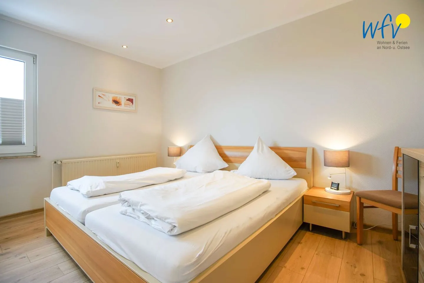 Apartmenthaus Roberta Ferienwohnung Borkum Riff Borkum - Schlafzimmer