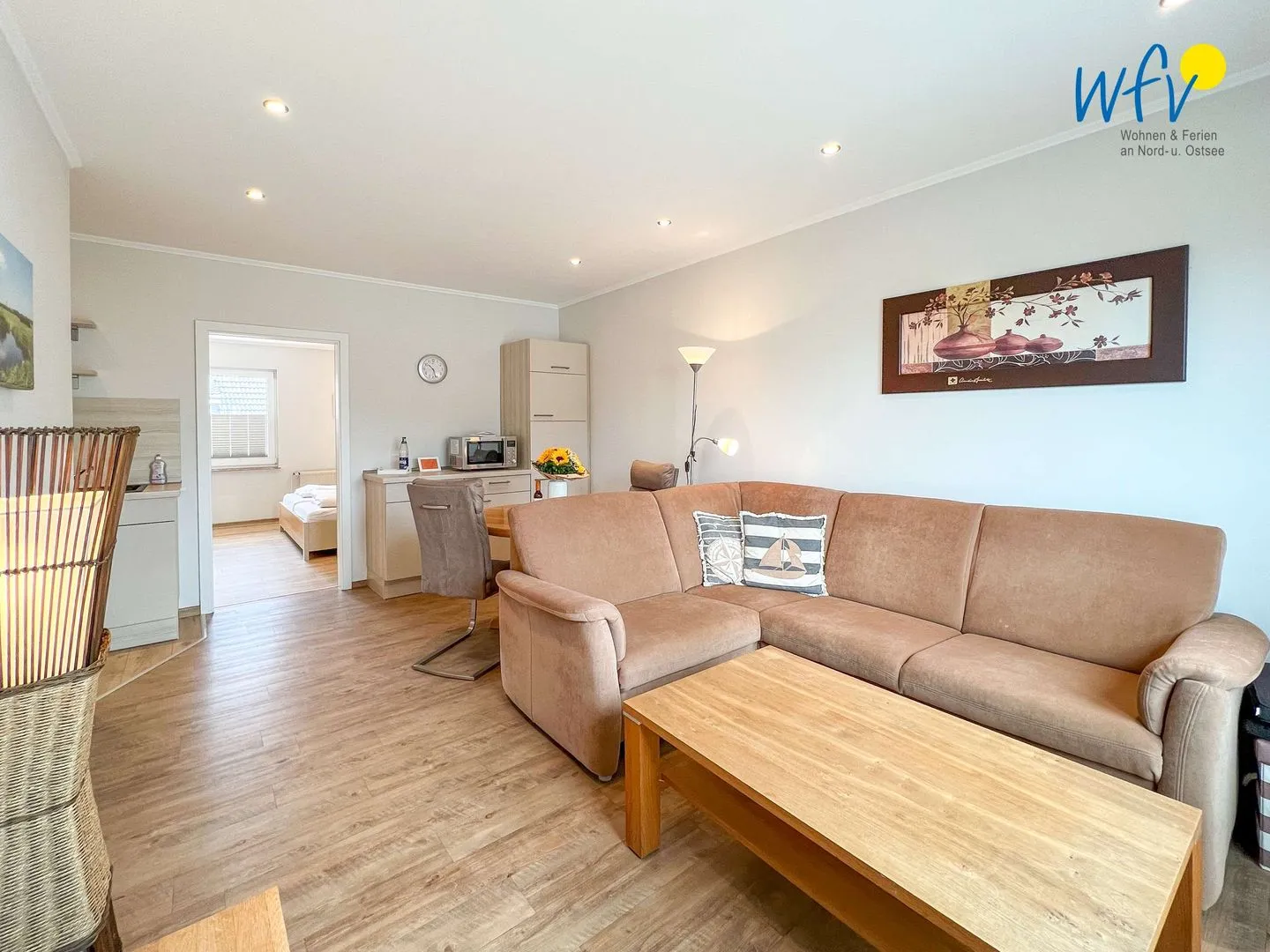Apartmenthaus Roberta Ferienwohnung Borkum Riff Borkum - Wohnzimmer