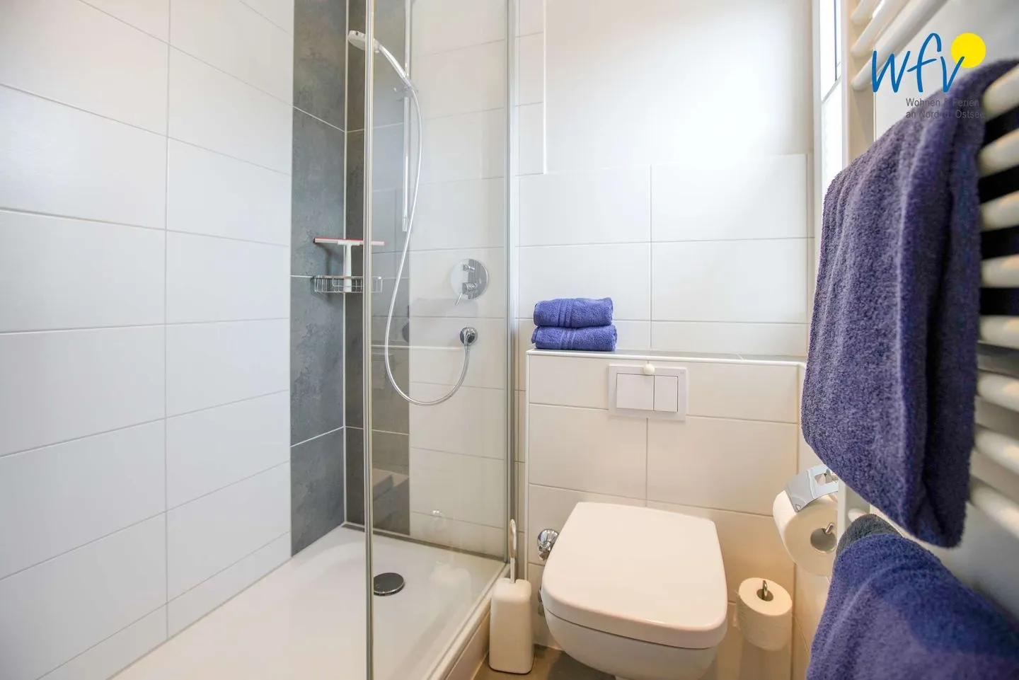 Apartmenthaus Roberta Ferienwohnung Borkum Riff Borkum - Badezimmer