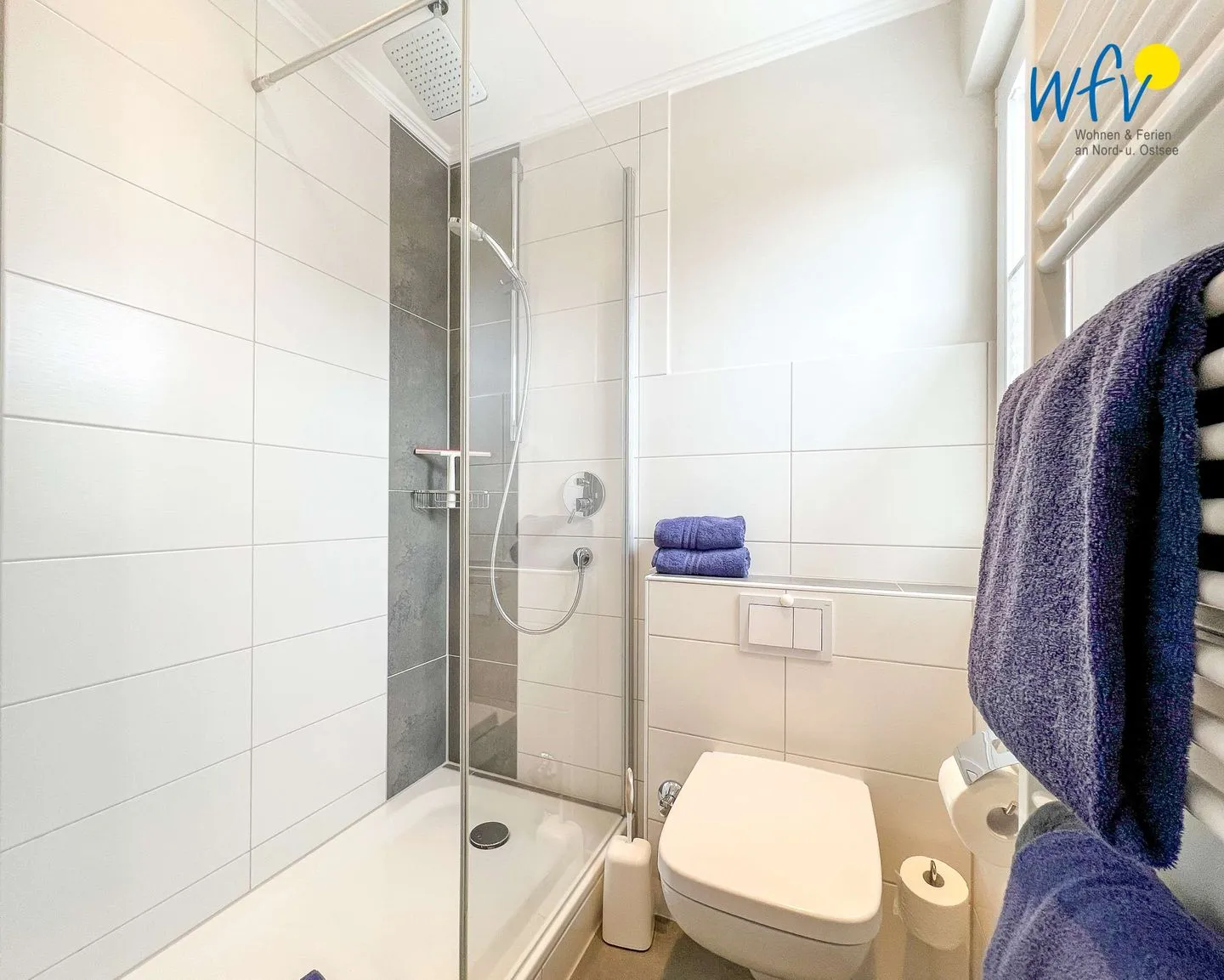 Apartmenthaus Roberta Ferienwohnung Borkum Riff Borkum - Badezimmer
