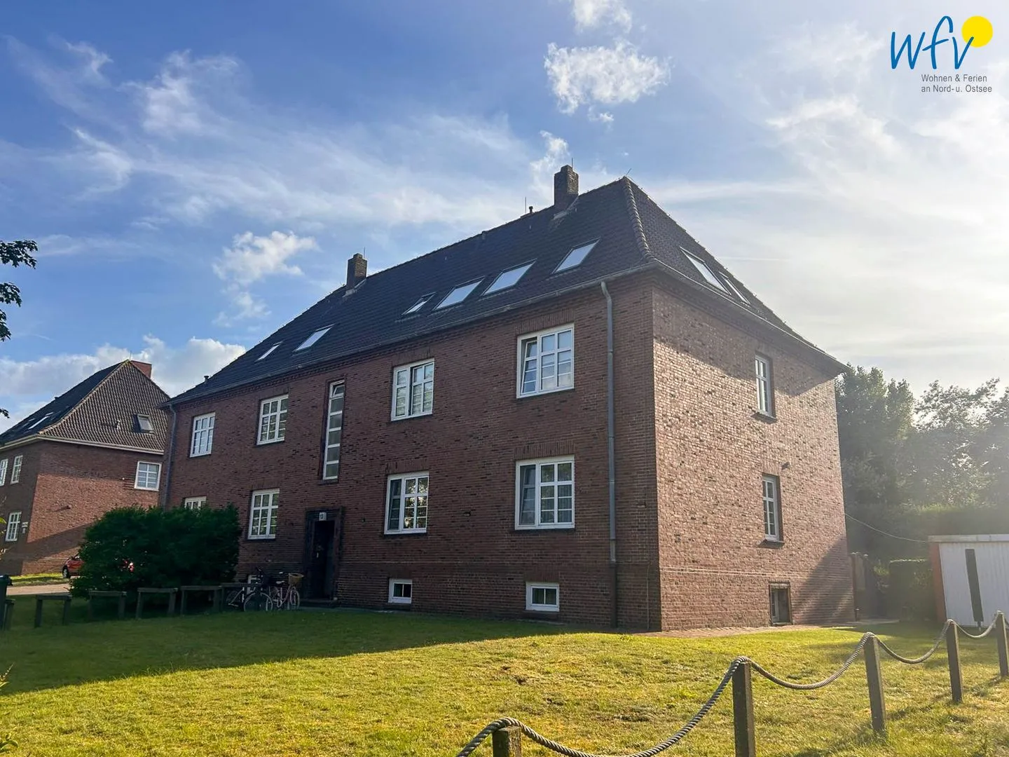 Haus Hindenburgstr. 13 Ferienwohnung Lüttje Land Borkum - Hauptansicht