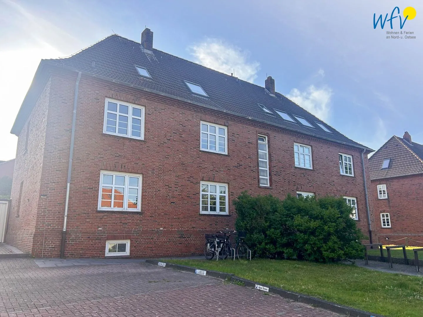 Haus Hindenburgstr. 13 Ferienwohnung Lüttje Land Borkum - Hauptansicht
