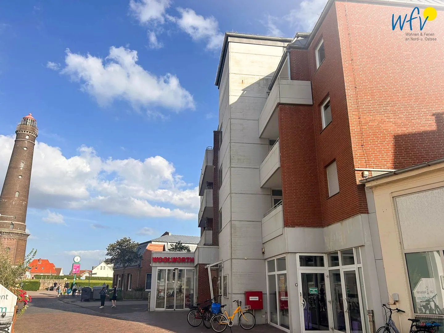 Ferienhaus Strandstraße 41 Ferienwohnung Strandkorb Nr. 5 Borkum - Hauptansicht