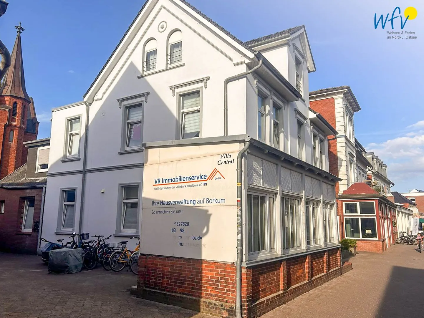 Villa Central Ferienwohnung Nesthäkchen Borkum - Hauptansicht