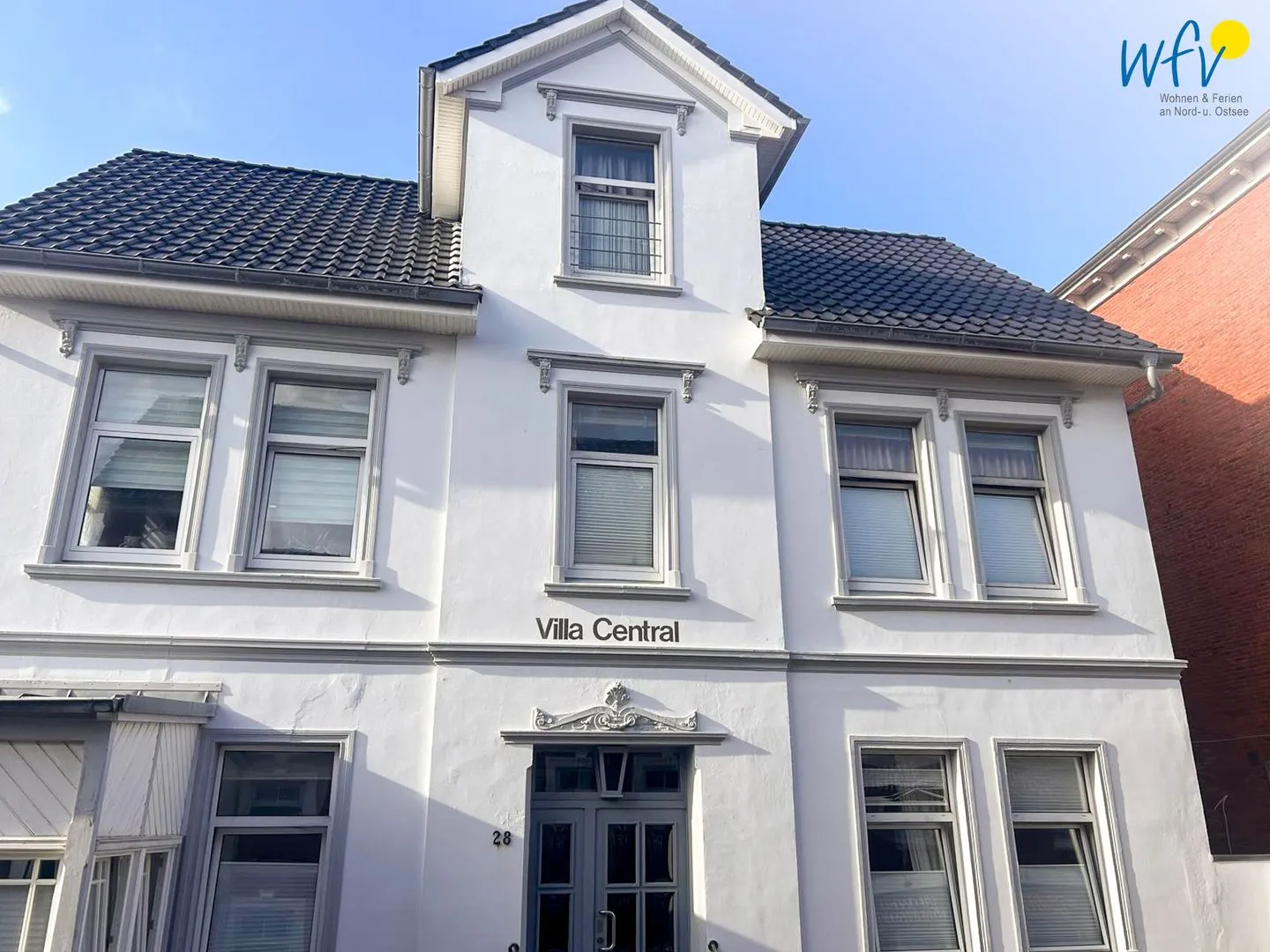Villa Central Ferienwohnung Nesthäkchen Borkum - Hauptansicht