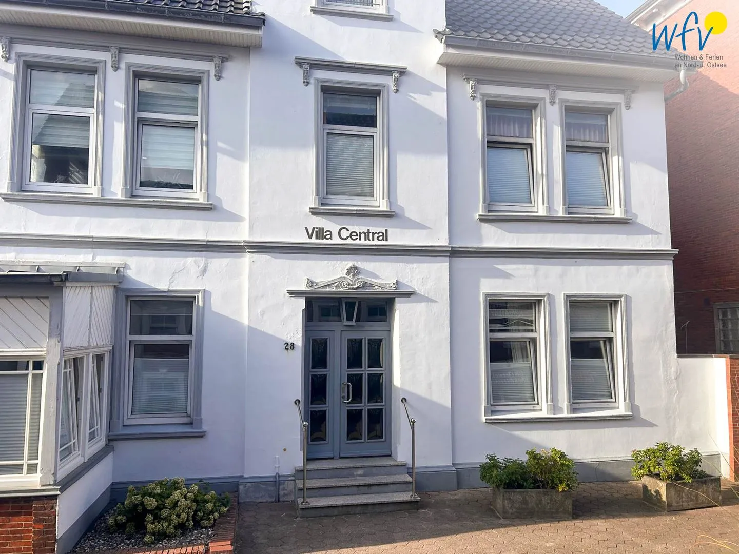 Villa Central Ferienwohnung Nesthäkchen Borkum - Hauptansicht