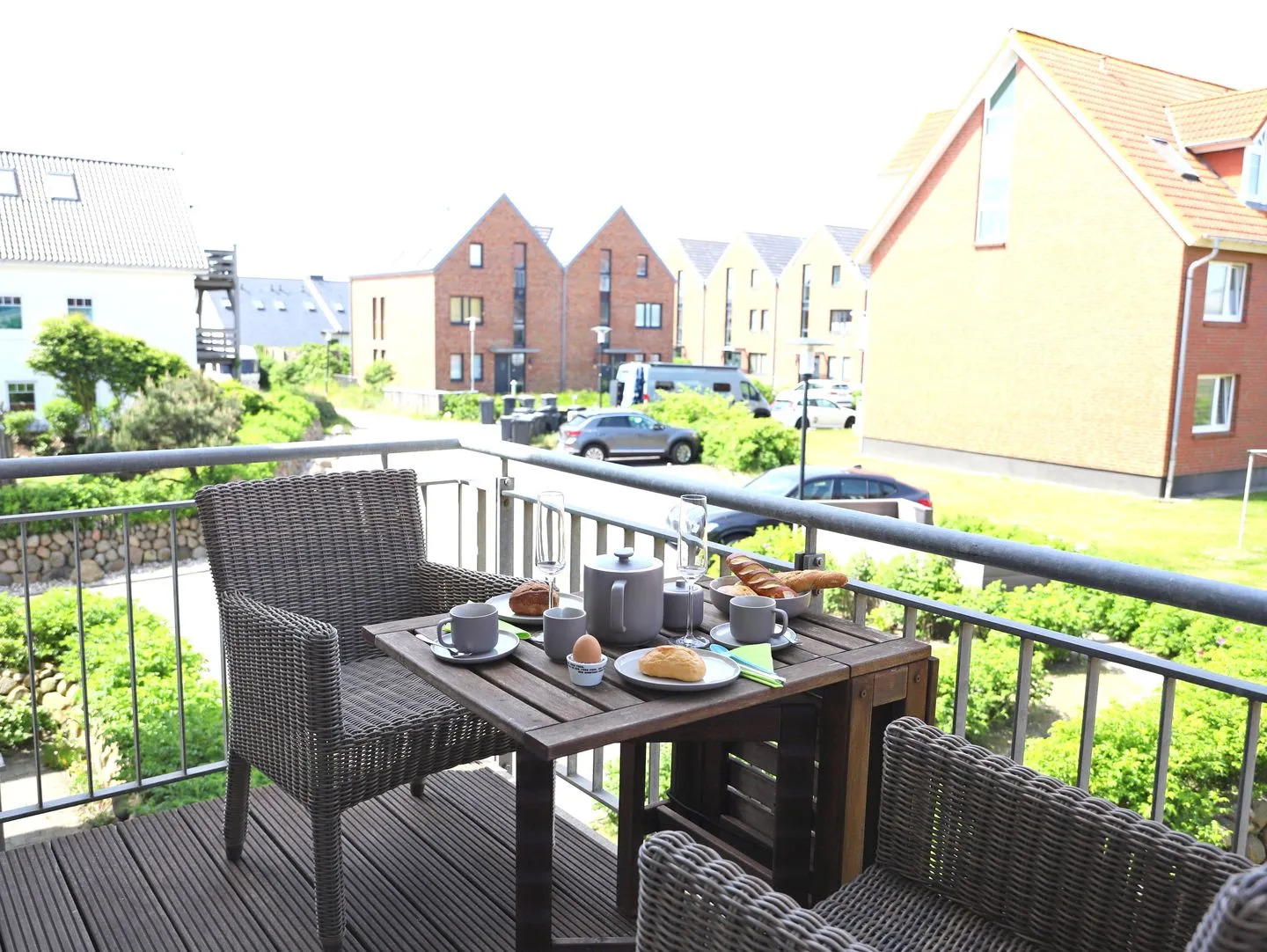 Dünengrund 3, Whg. 5, liebeUNDträume Rantum - Balkon