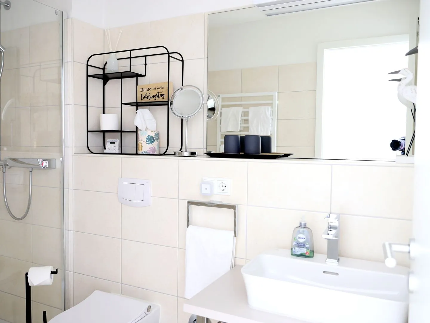 Dünengrund 3, Whg. 5, liebeUNDträume Rantum - Badezimmer