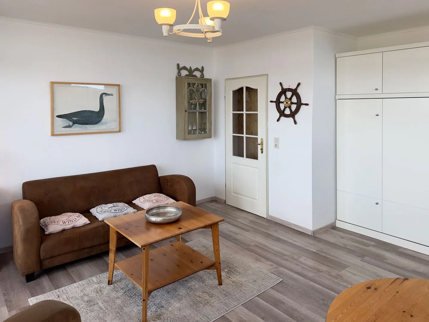 Haus Nordenlicht Ferienwohnung Kiek-ut Wittdün auf Amrum - Wohnzimmer