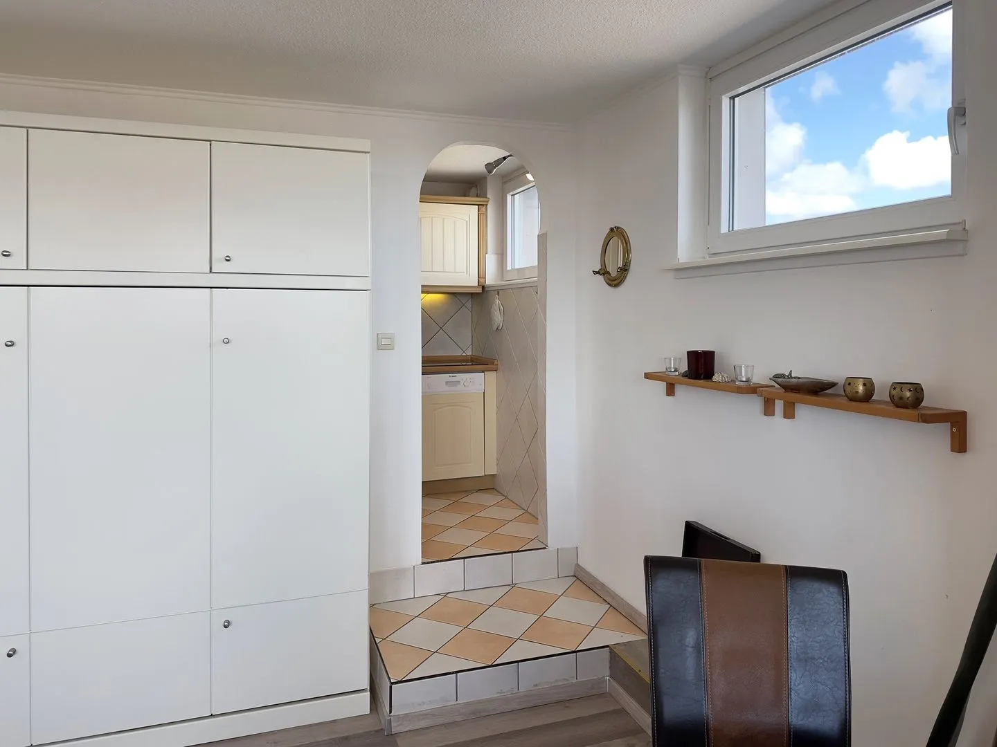Haus Nordenlicht Ferienwohnung Kiek-ut Wittdün auf Amrum - Wohnzimmer