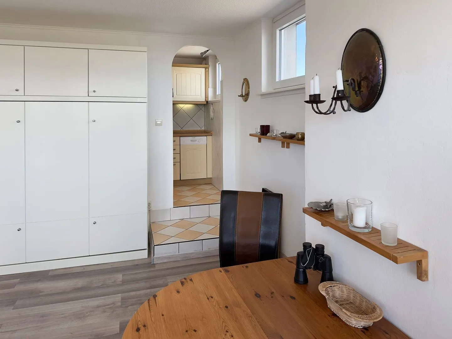 Haus Nordenlicht Ferienwohnung Kiek-ut Wittdün auf Amrum - Wohnzimmer