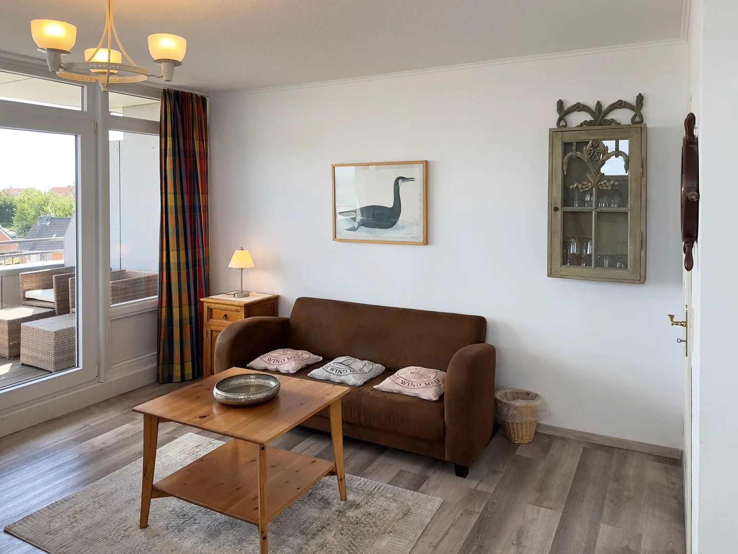 Haus Nordenlicht Ferienwohnung Kiek-ut Wittdün auf Amrum - Wohnzimmer