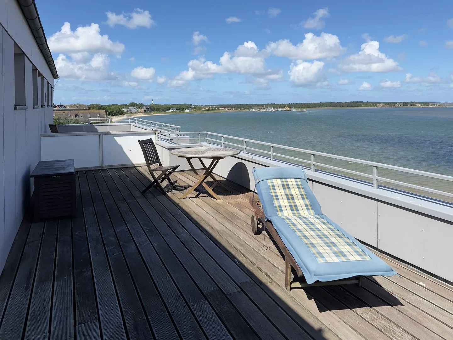 Haus Nordenlicht Ferienwohnung Kiek-ut Wittdün auf Amrum - Balkon