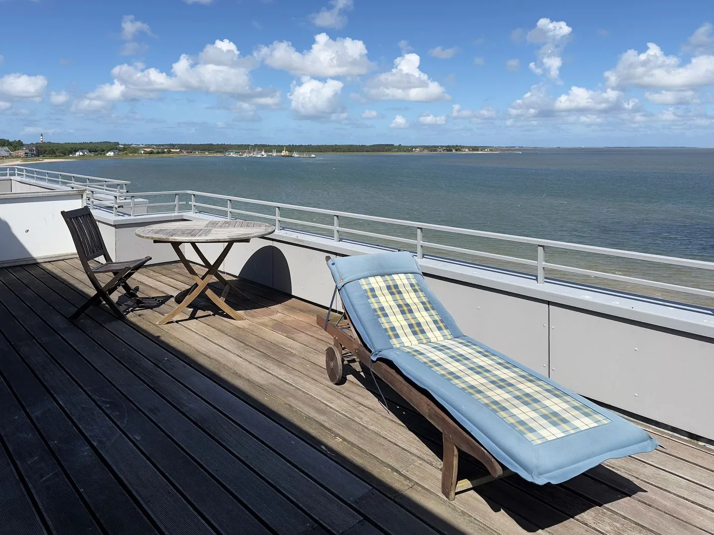 Haus Nordenlicht Ferienwohnung Kiek-ut Wittdün auf Amrum - Balkon